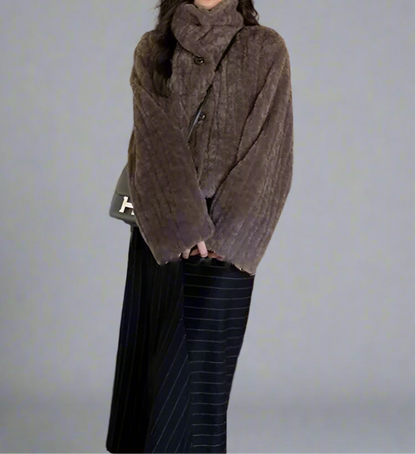 LAMBSWOOL COAT - Kaia