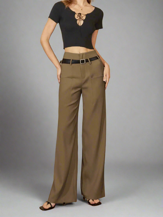 STRAIGHT ELEGANT PANTS - Lyra