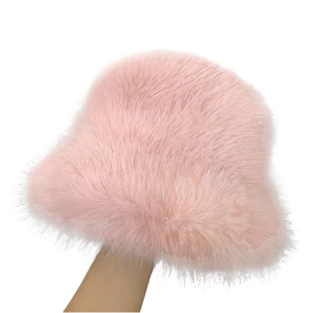 FLUFFY BUCKET HAT