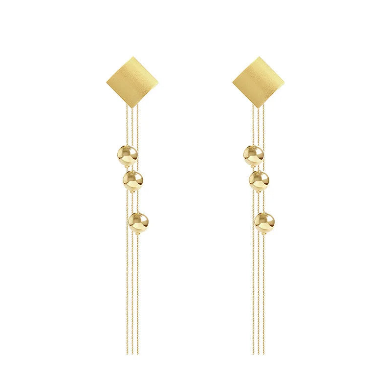 TASSEL BEAD EARINGS