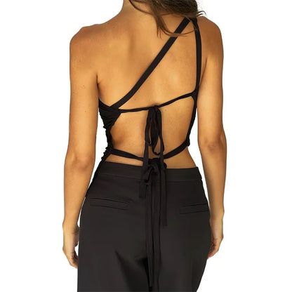 ONE SHOULDER TOP - Ari