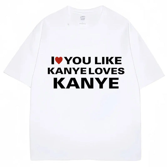 T-SHIRT KANYE LOVES - Lily