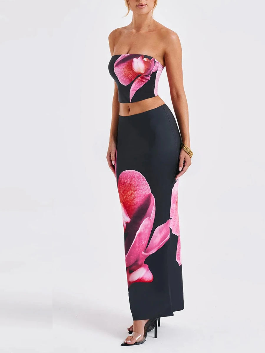 TWO PIECE FLORAL - Riba