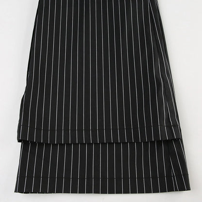 STRIPED LOW WAIST PANTS - Rae