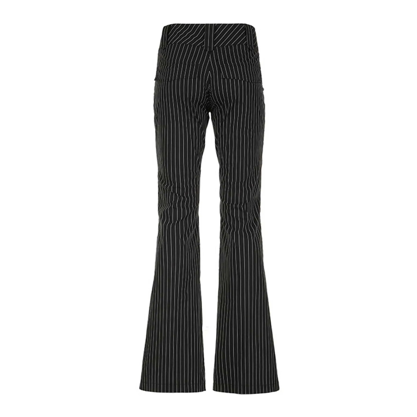 STRIPED LOW WAIST PANTS - Rae