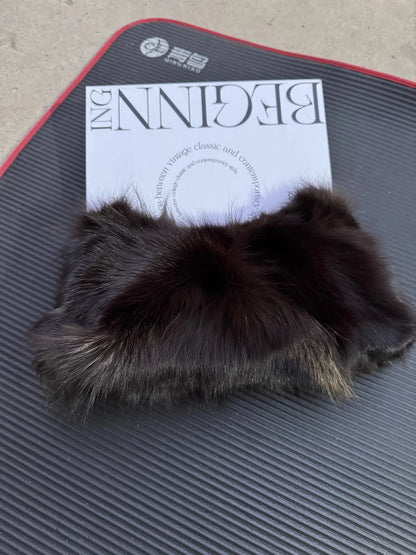 HANDBAG FOX FUR