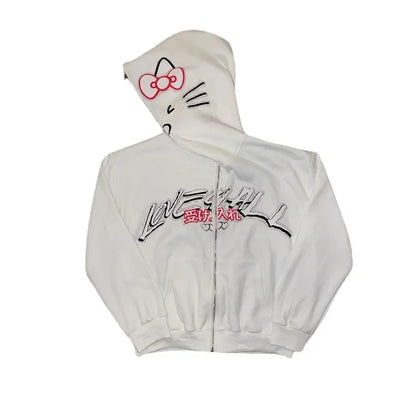 HOODIE MATCHING HELLO K. ZIPPER - Sena