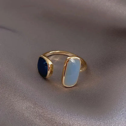 RETRO RING BLUE