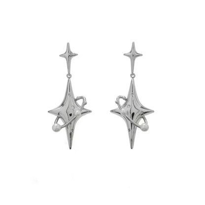 VINTAGE STAR EARRINGS