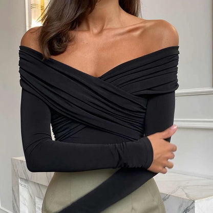 LONG SLEEVES OFF SHOULDER - Eva