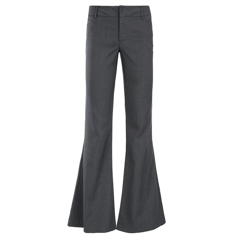 FLARE LOW WAIST PANTS - Olani