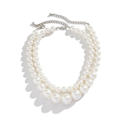 2 PcS BIG PEARL NECKLACE