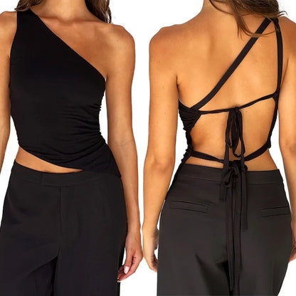 ONE SHOULDER TOP - Ari