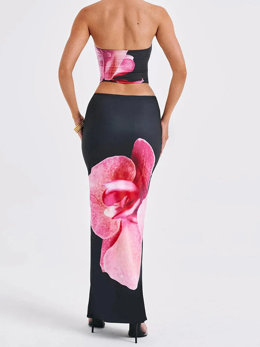 TWO PIECE FLORAL - Riba